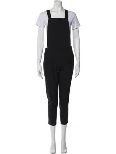 Pre-owned Tibi Square Neckline Overalls In Blue