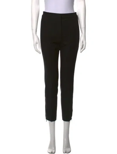 Pre-owned Tibi Straight Leg Pants In Black