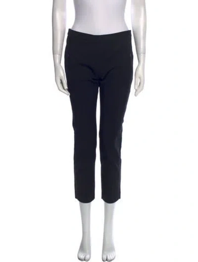 Pre-owned Tibi Straight Leg Pants In Black