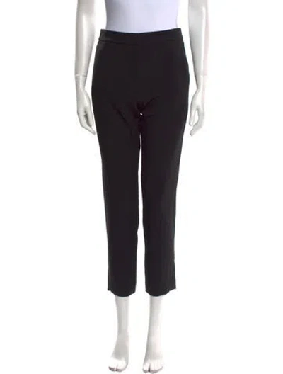 Pre-owned Tibi Straight Leg Pants In Black