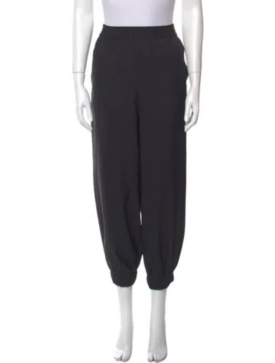 Pre-owned Tibi Straight Leg Pants In Black