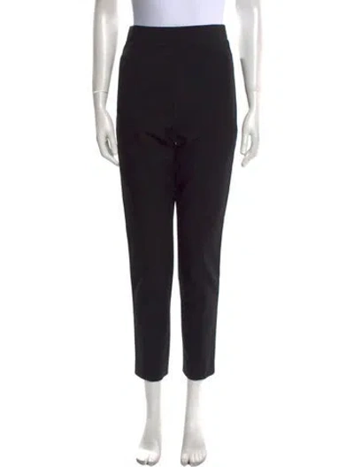 Pre-owned Tibi Straight Leg Pants In Black