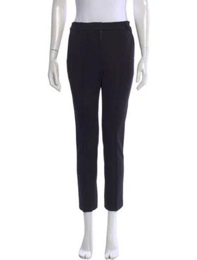 Pre-owned Tibi Straight Leg Pants In Black