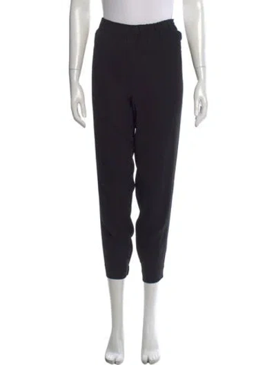 Pre-owned Tibi Straight Leg Pants In Black