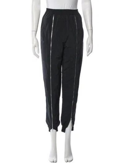 Pre-owned Tibi Straight Leg Pants In Black
