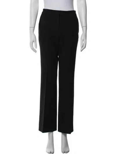 Pre-owned Tibi Straight Leg Pants In Black/blue