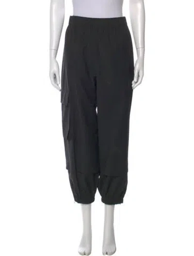 Pre-owned Tibi Straight Leg Pants In Blue