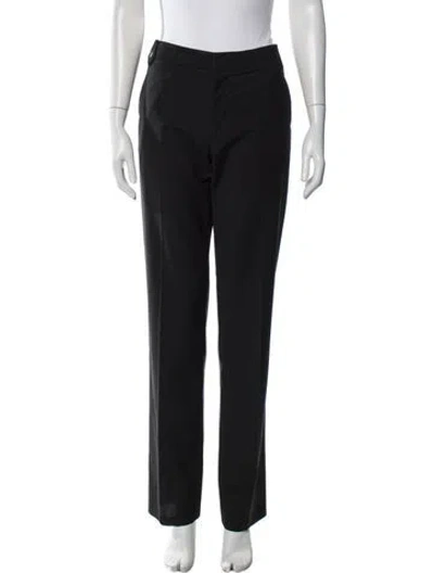 Pre-owned Tibi Straight Leg Pants In Blue