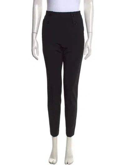 Pre-owned Tibi Straight Leg Pants In Blue