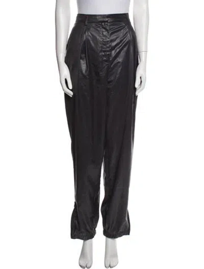 Pre-owned Tibi Straight Leg Pants In Gray