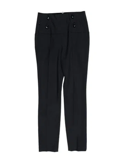 Pre-owned Tibi Straight Leg Pants In Gray