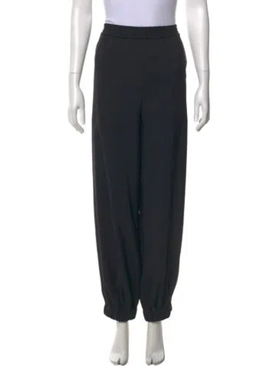 Pre-owned Tibi Straight Leg Pants In Gray