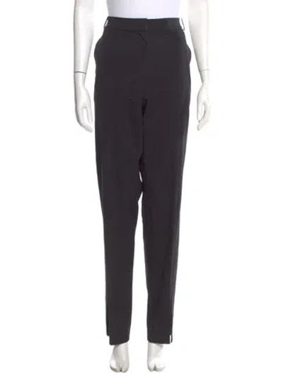 Pre-owned Tibi Straight Leg Pants In Gray