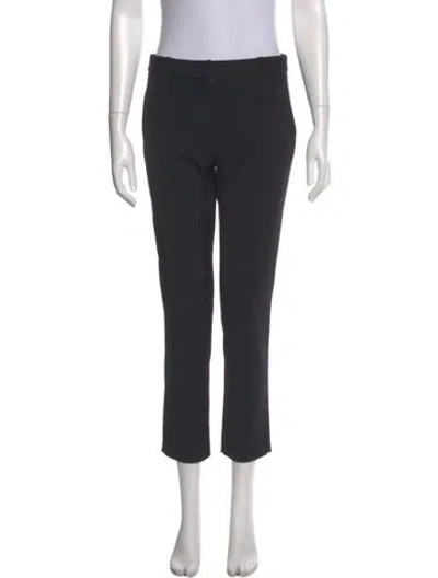 Pre-owned Tibi Straight Leg Pants In Gray