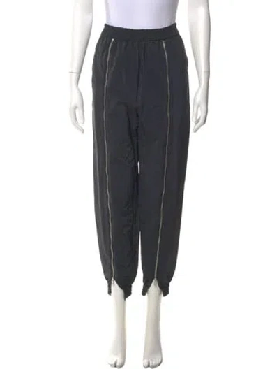 Pre-owned Tibi Straight Leg Pants In Gray