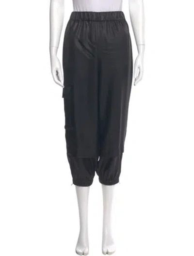 Pre-owned Tibi Straight Leg Pants In Gray