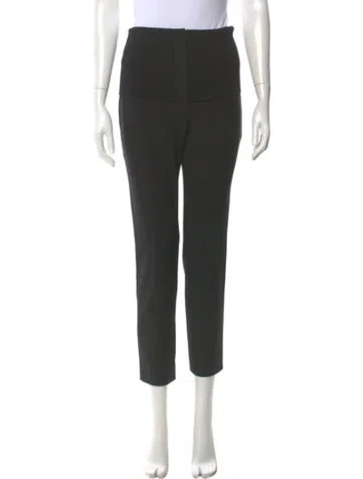Pre-owned Tibi Straight Leg Pants In Gray