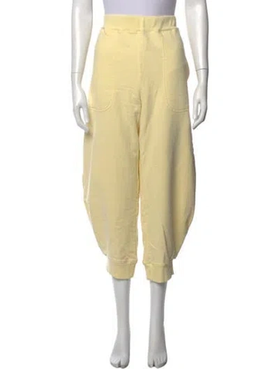 Pre-owned Tibi Straight Leg Pants In Green