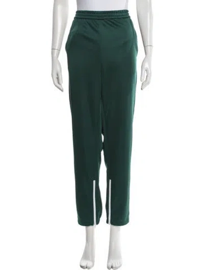 Pre-owned Tibi Straight Leg Pants In Green