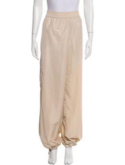 Pre-owned Tibi Straight Leg Pants In Neutral