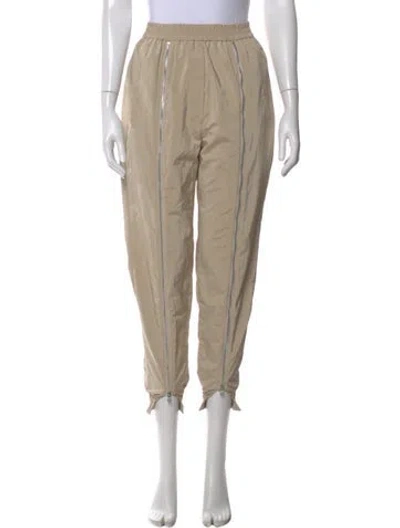 Pre-owned Tibi Straight Leg Pants In Neutral