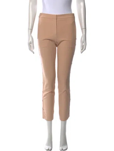 Pre-owned Tibi Straight Leg Pants In Neutral