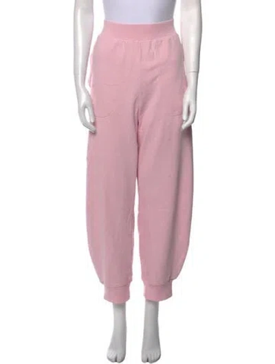 Pre-owned Tibi Straight Leg Pants In Pink