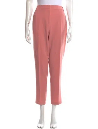 Pre-owned Tibi Straight Leg Pants In Pink