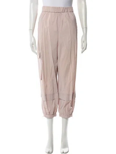 Pre-owned Tibi Straight Leg Pants In Pink