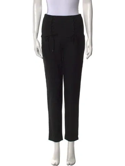 Pre-owned Tibi Straight Leg Pants W/ Tags In Black