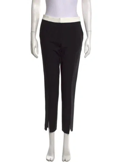 Pre-owned Tibi Straight Leg Pants W/ Tags In Black