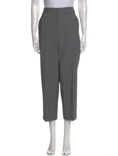 Pre-owned Tibi Straight Leg Pants W/ Tags In Gray