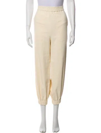 Pre-owned Tibi Straight Leg Pants W/ Tags In Neutral