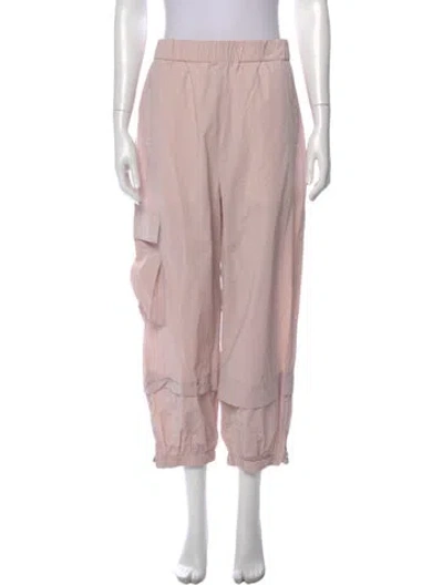 Pre-owned Tibi Straight Leg Pants W/ Tags In Pink