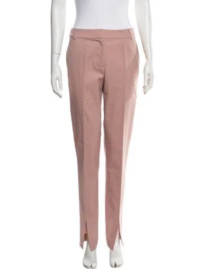 Pre-owned Tibi Straight Leg Pants W/ Tags In Pink