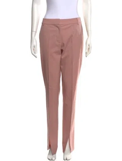 Pre-owned Tibi Straight Leg Pants W/ Tags In Pink