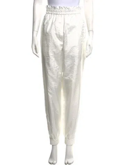 Pre-owned Tibi Straight Leg Pants W/ Tags In White