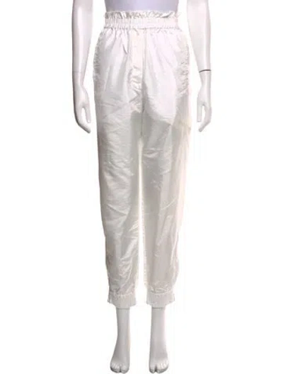 Pre-owned Tibi Straight Leg Pants W/ Tags In White