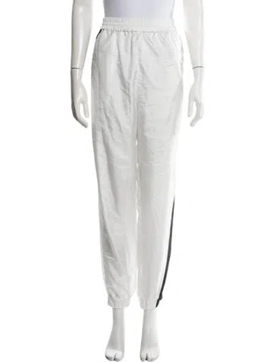 Pre-owned Tibi Straight Leg Pants In White