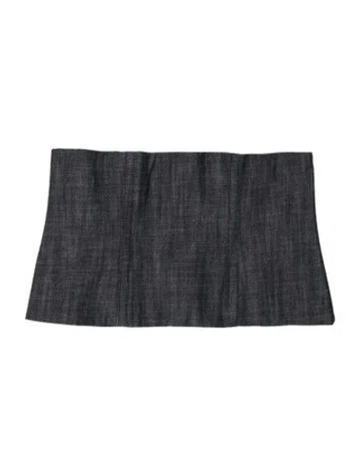 Pre-owned Tibi Strapless Crop Top W/ Tags In Multi