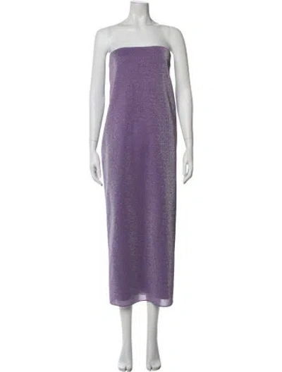 Pre-owned Tibi Strapless Midi Length Dress