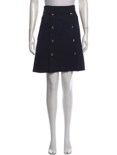 Pre-owned Tibi Studded Accents Mini Skirt In Black