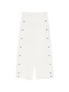Tibi Studded Trousers In White