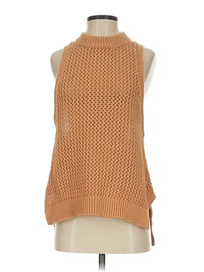 Pre-owned Tibi Sweater Vest In Brown