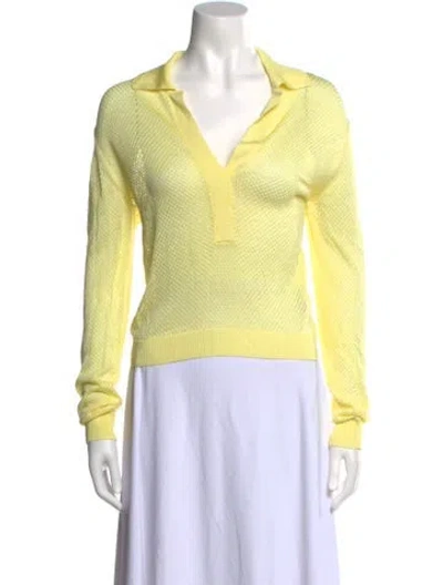 Pre-owned Tibi Sweater In Yellow