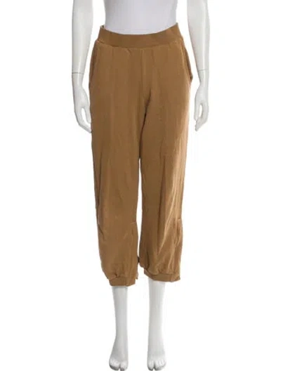 Pre-owned Tibi Sweatpants In Brown