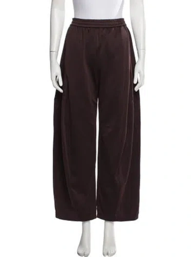Pre-owned Tibi Sweatpants In Burgundy