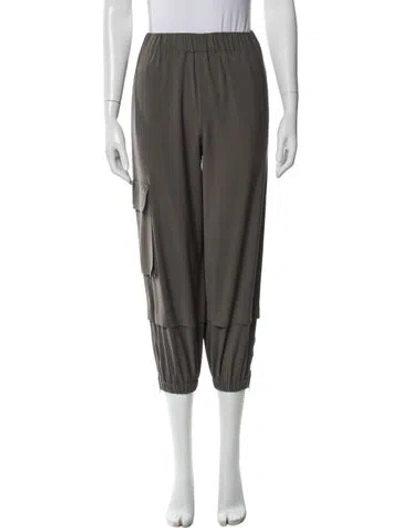 Pre-owned Tibi Sweatpants In Gray