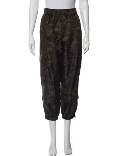 Pre-owned Tibi Sweatpants In Green