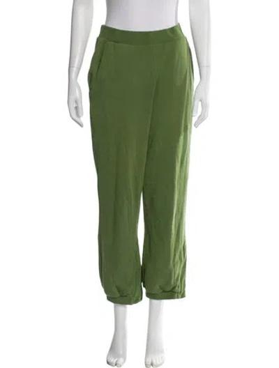 Pre-owned Tibi Sweatpants In Green